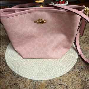 Coach Light Pink Shoulder Bag
